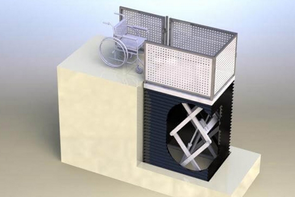 Makaslı Tip Dikey Engelli Platformu