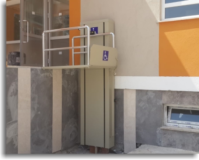 Açık Tip Dikey Engelli Platformu