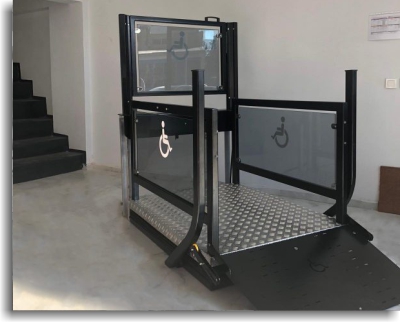 Makaslı Tip Dikey Engelli Platformu